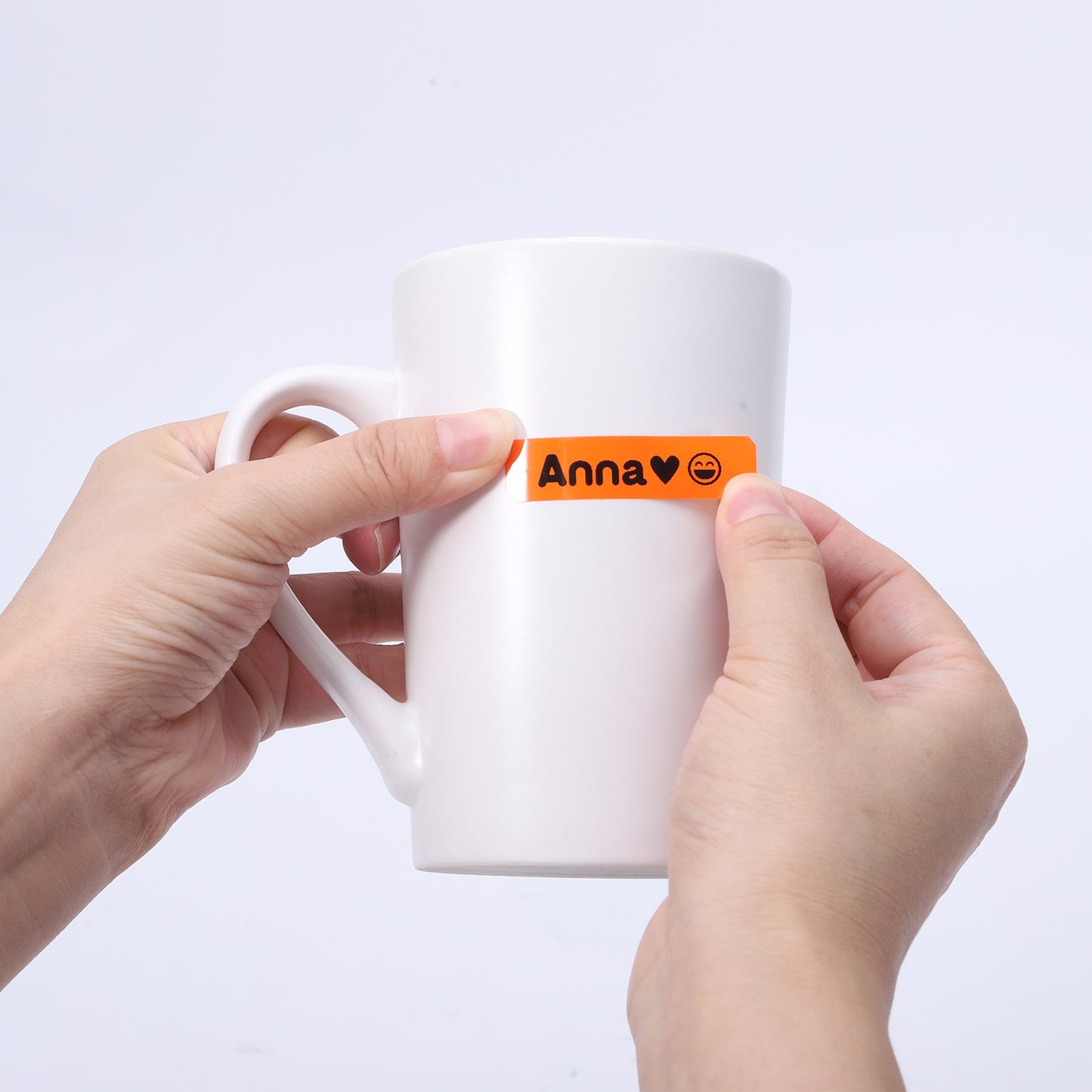 Label KINGDOM Label Compatible with Brother P Touch TZe-B31 Black on Orange Fluoresent Label Maker Tape for PTH110 PTD600 PTD400AD Ptouch Cube, 12mm 0.47 Inch x 26.2 Feet 8m, 2-Pack