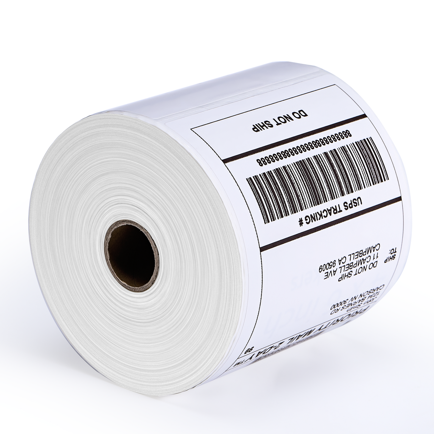 Label KINGDOM 4 x 6 Inch Direct Thermal Shipping Label Roll, 500 Sheets for Rollo Zebra Munbyn or Other Thermal Printer Used on FedEx, USPS, UPS, DHL for Address Label, 1 Roll