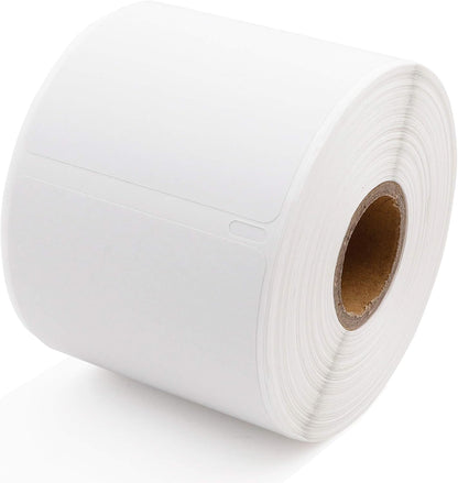 Label KINGDOM 30256 Paper Roll Replace for Dymo Standard Large Shipping Labels 2-5/16'' x 4'' LW White Labels for Label Writer 450 Twin Turbo Duo (59 mm x 102 mm, 300/Roll, 1 Roll)